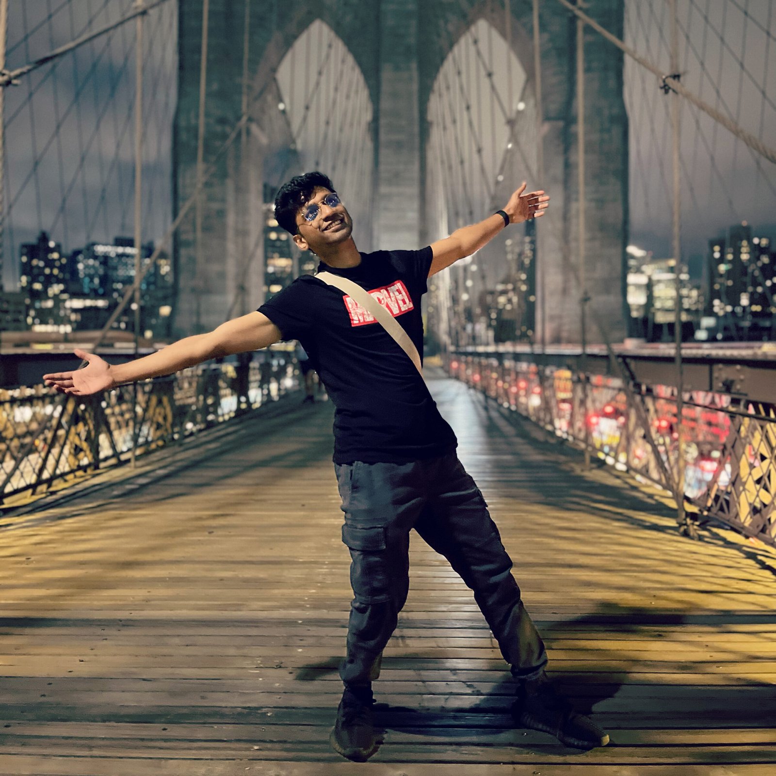 Dhotre by Brooklyn Bridge